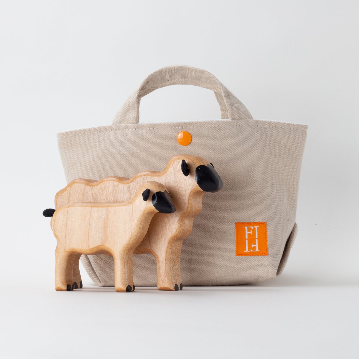 Valais Blacknose Sheep & Lamb