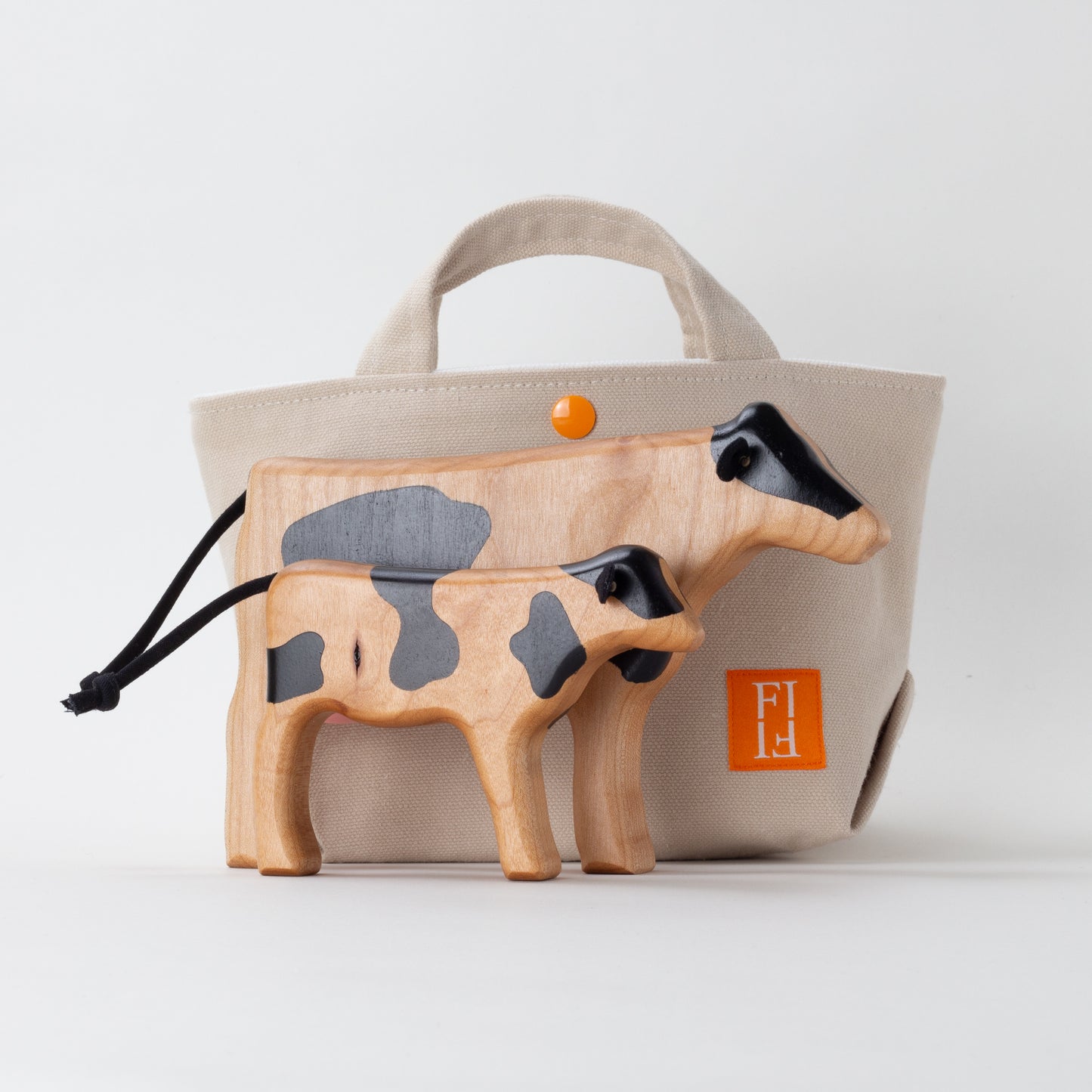 Holstein Dairy Cow & Calf