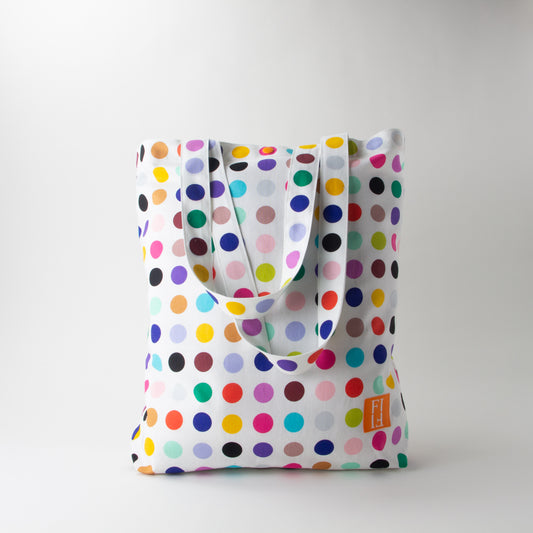 Lightweight Tote Bag - Polkadot