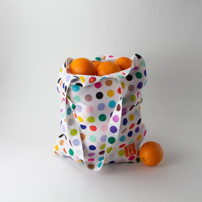 Lightweight Tote Bag - Polkadot
